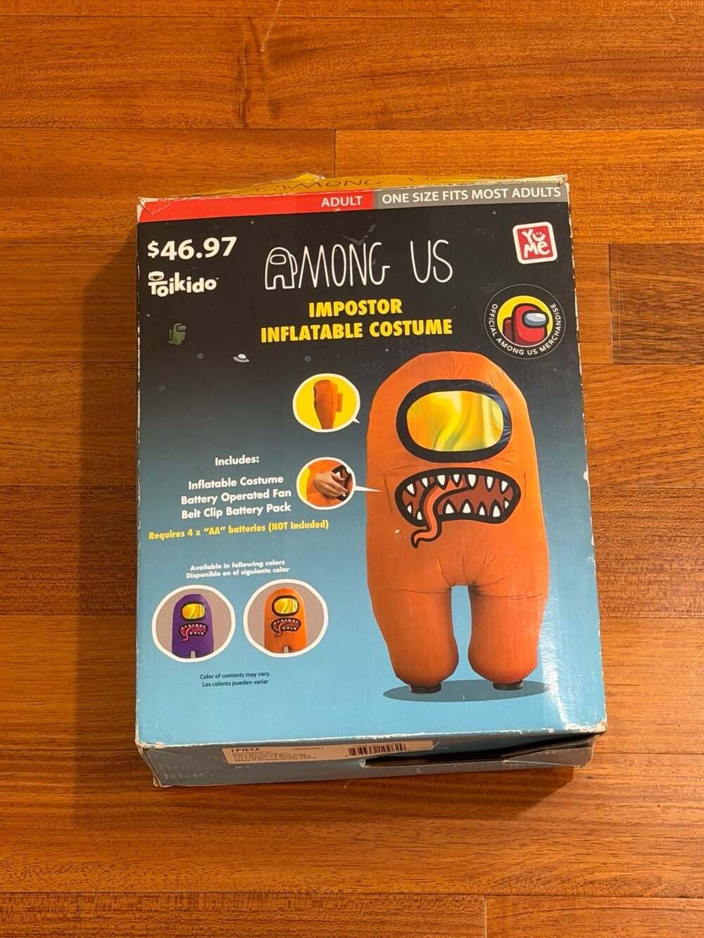 Toikido Among Us Impostor Inflatable Costume